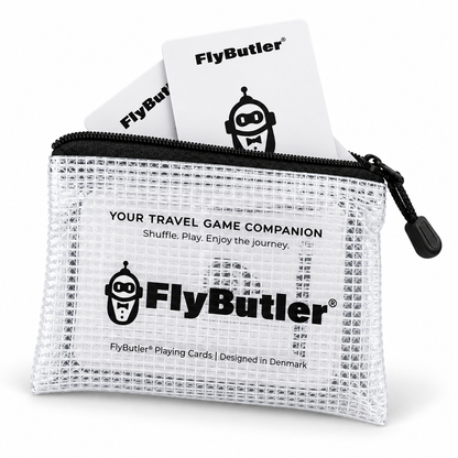 Flybutler-spillkort - 100 % plast